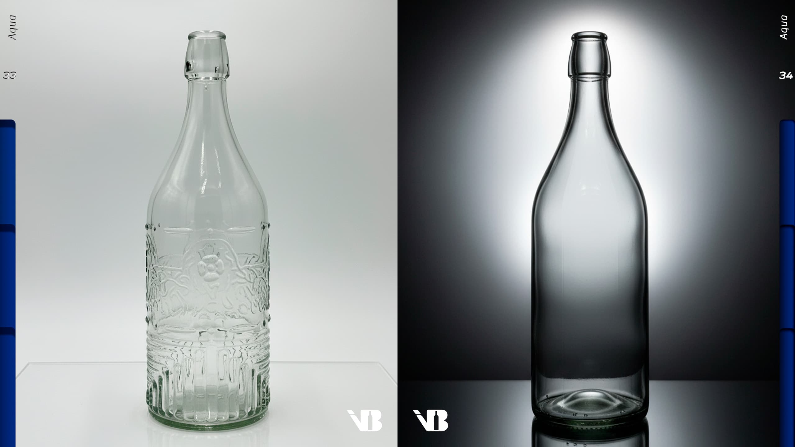 Botella de vidrio de la colección Aqua - Página 3 del catálogo