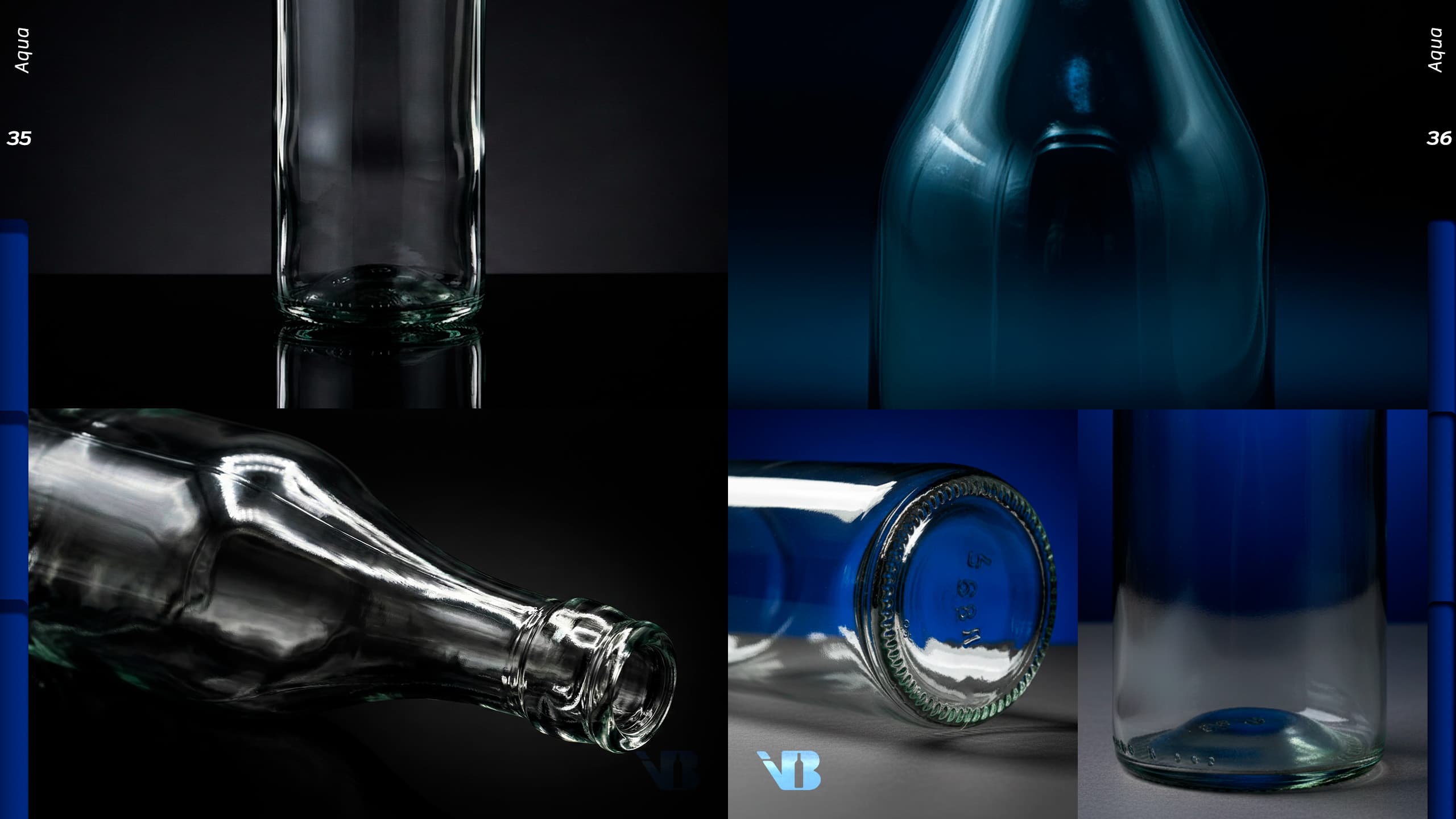Botella de vidrio de la colección Aqua - Página 4 del catálogo