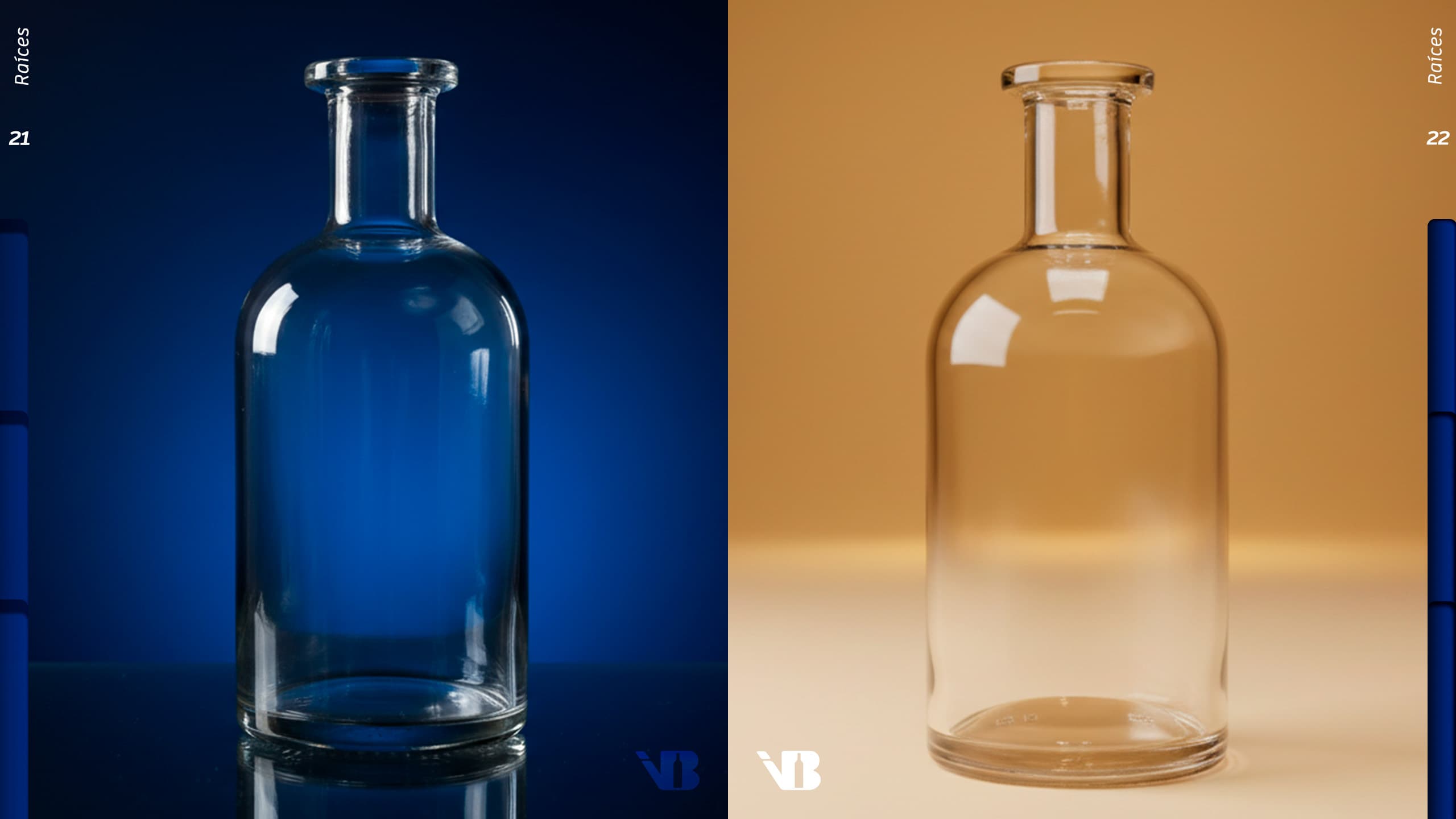 Botella de vidrio de la colección Raíces - Página 2 del catálogo