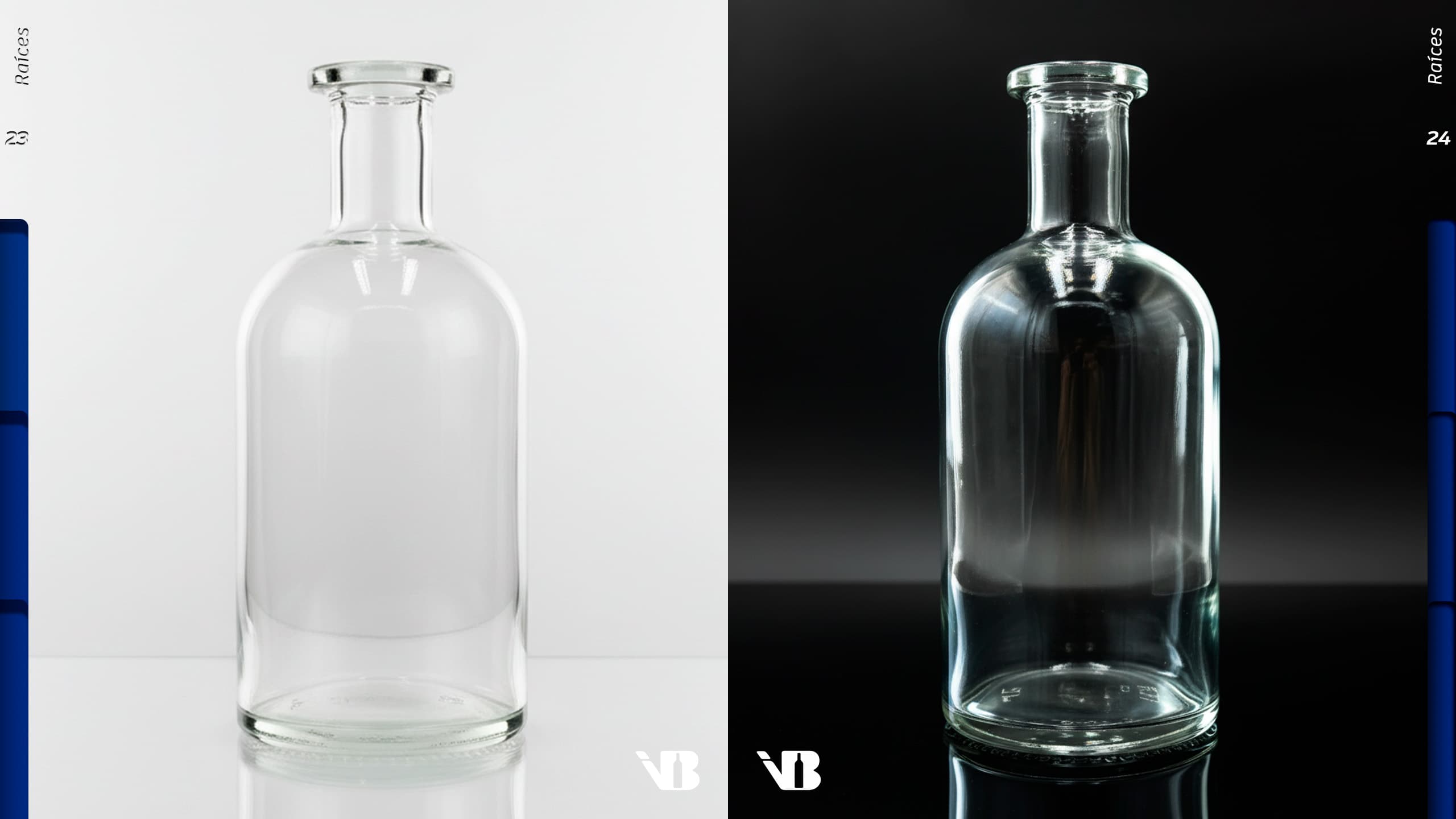 Botella de vidrio de la colección Raíces - Página 3 del catálogo